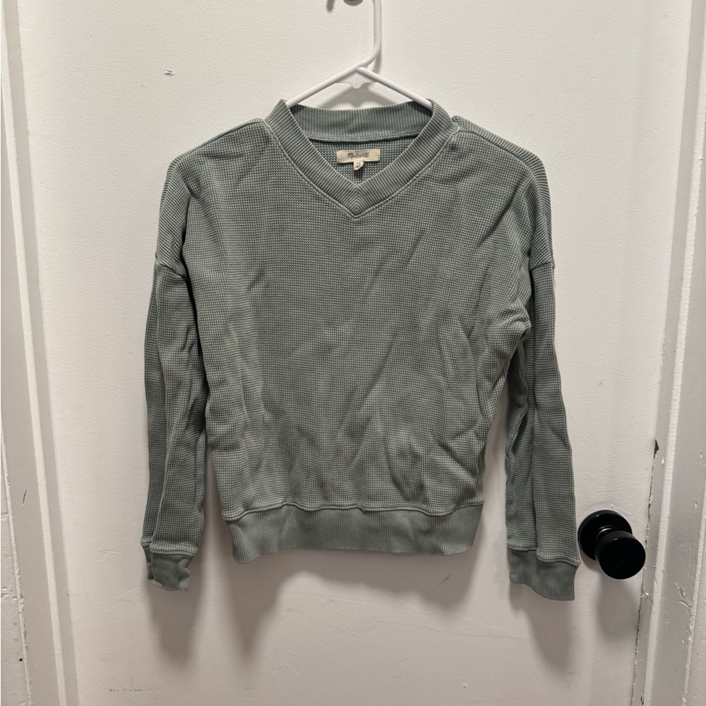 Madewell Waffle Long Sleeve Shirt